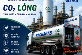 CO2 lỏng tại Bà Rịa Vũng Tàu | Nhà cung cấp CO2 uy tín - Bachagas